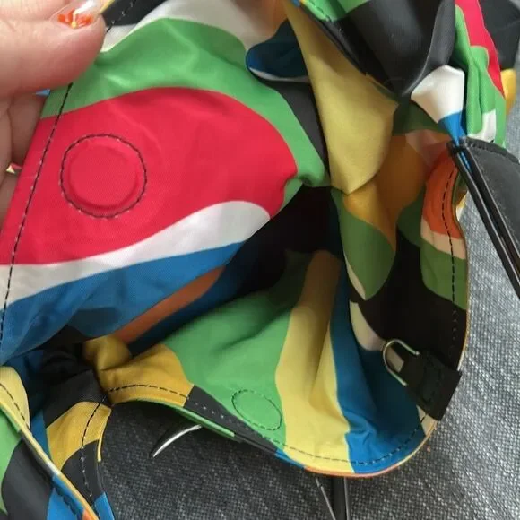 STAUD Colorful Wave Pattern Shoulder Bag - Picture 8 of 8